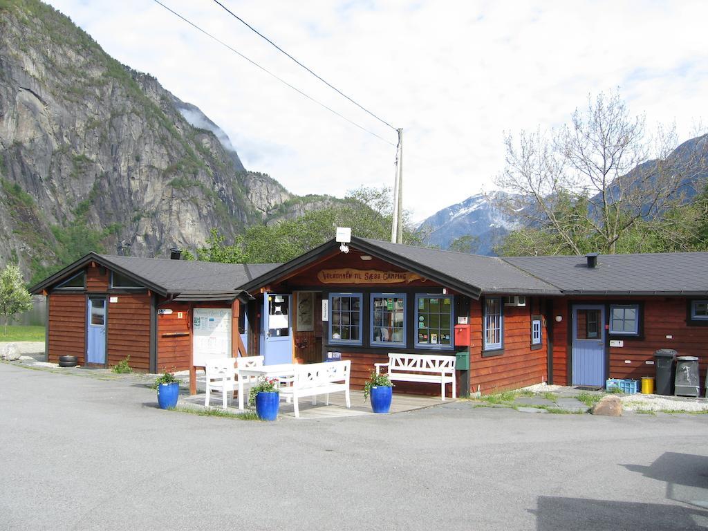 Saebo Camping Eidfjord Extérieur photo