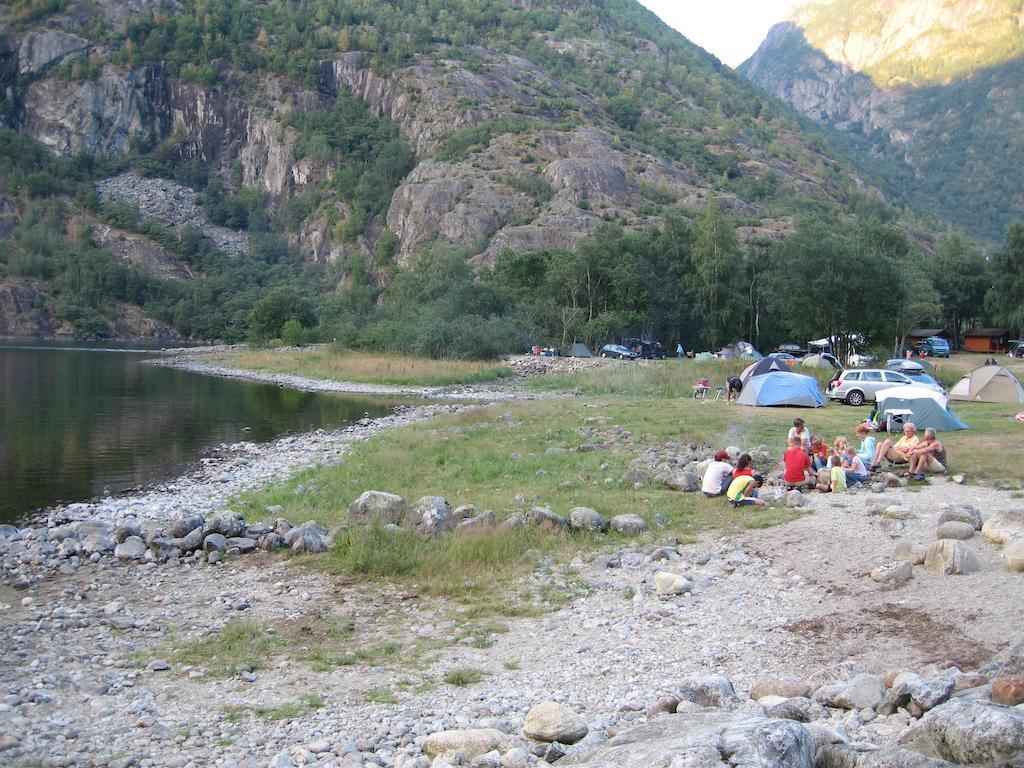 Saebo Camping Eidfjord Extérieur photo